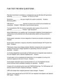 PJM TEST REVIEW QUESTIONS
