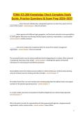 FEMA ICS-200 Knowledge Check Complete Study Guide&comma; Practice Questions & Exam Prep 2026&ndash;2027