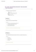 BADM 7200&vert; Module 2 Quiz - Chapters 4 & 5&vert; with complete solution&vert; Updated &vert; RATED A&plus;&vert; 100&percnt; CORRECT &vert; Louisiana State University