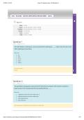 BADM 7200&vert; Quiz and  module Exam Package Deal &vert; RATED A&plus;&vert; 100&percnt; CORRECT &vert; Louisiana State University&vert; All you need to pass