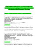 NURS 6675 Week 11 Final Exam Actual Exam 2026&sol;2027 &ndash; PMHNP Care Across the Lifespan II with Detailed Rationales &vert; 100&percnt; Verified &vert; Pass Guaranteed &ndash; A&plus; Graded