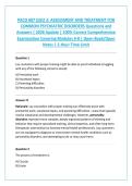 PACO 687 QUIZ 3&colon; ASSESSMENT AND TREATMENT FOR &NewLine;COMMON PSYCHIATRIC DISORDERS Questions and &NewLine;Answers &vert; 2026 Update &vert; 100&percnt; Correct Comprehensive &NewLine;Examination Covering Modules 6-8 &vert; Open Book&sol;Open &NewLine;Notes &vert; 2-Hour Time Limit