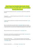 Airport Ramp Test Complete Study Guide &vert; Ground Handling Practice Questions & Exam Prep 2026&ndash;2027