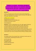 COMSAE 114 EXAM &ndash; NATIONAL BOARD OF &NewLine;OSTEOPATHIC MEDICAL EXAMINERS &lpar;NBOME&rpar; &NewLine;Comprehensive Review &vert;  Questions & Verified &NewLine;Answers with Rationales &vert; Latest Edition