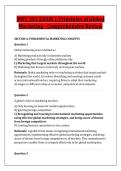 MKT 301 EXAM 1 Principles of Global &NewLine;Marketing - Comprehensive Review