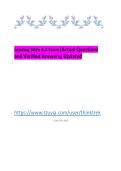 Leading SAFe 6&period;0 Exam&vert;Actual Questions and Verified Answers&vert; Updated 