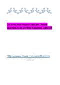 Cat 3 Pesticide Practice TNEXAM &vert;Actual Questions and Verified Answers&vert; Updated 