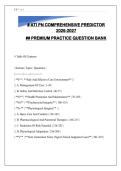 ATI PN COMPREHENSIVE PREDICTOR 325&plus; PRACTICE QUESTION BANK - Complete Review for 2026-2027