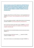 Arizona Contractor License CR-67 Updated Exam 2026 WITH Recent &NewLine;Newest Verified And Well Analyzed Exam Questions  &lpar;Actual Exam &NewLine;2026-2027&rpar; Correct Detailed & Verified ANSWERS &lpar;100&percnt; Accurate &NewLine;Solutions&rpar; ALREADY GRADED A&plus;&vert;&vert;NEWEST VERSION Of The Exam &NewLine;Gu