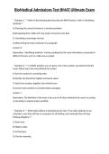 BioMedical Admissions Test BMAT Ultimate Exam