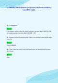 ACAMS-Prep-Mock Questions and Answers with Verified Solutions &vert;&NewLine;Latest 2026 Update