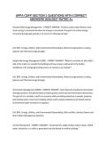 APPA CEFP CHAPTER 4 QUESTIONS WITH &NewLine;CORRECT ANSWERS &vert; RATED A&plus; 