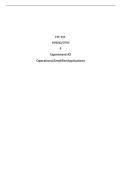 EEE 334 Lab 2&colon; Op-Amp Applications - Inverting&comma; Non-Inverting&comma; & More