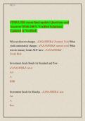 FINRA SIE exam final update Questions and  &NewLine;Answers &vert;With 100&percnt; Verified Solutions &vert; &NewLine;Updated & Verified &vert;  