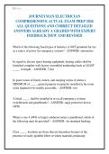 JOURNEYMAN ELECTRICIAN&NewLine;COMPREHENSIVE ACTUAL EXAM PREP 2026&NewLine;ALL QUESTIONS AND CORRECT DETAILED&NewLine;ANSWERS ALREADY A GRADED WITH EXPERT&NewLine;FEEDBACK &vert;NEW AND REVISED