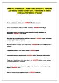 Cwea ColleCtions Grade 1 exaM latest 2026 aCtUal QUestions&NewLine;and Verified answers &lpar;latest 2026 &sol; 2027 Update&rpar; a&plus; Grade&NewLine;100&percnt; GUarantee Verified By experts 