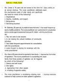 NUR 612 - FINAL EXAM  2026&sol;2027 ACTUAL QUESTIONS &NewLine;WITH VERIFIED ANSWERS&period; 