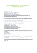NSG 3160 EXAM 3 PRACTICE QUESTIONS WITH COMPLETE SOLUTIONS&period;