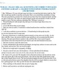 NUR 612 - EXAM 5 2026 ALL QUESTIONS AND CORRECT DETAILED&NewLine;ANSWERS ALREADY A GRADED WITH EXPERT FEEDBACK&vert;NEW&NewLine;AND REVISED&NewLine;