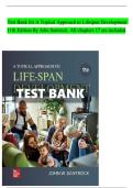 Test Bank for A Topical Approach to Lifespan Developṁent &NewLine;11th Edition By John Santrock&period; All chapters 17 are included 