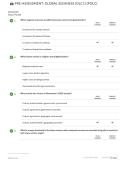 Global Business Exam&colon; 70 Questions on Trade&comma; Economics & Strategy
