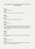 ISDS 351 Midterm &num;1 Exam Questions with 100&percnt; Correct Answers Latest Graded A&plus;