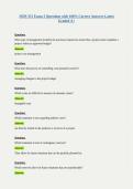 ISDS 351 Exam Questions with 100&percnt; Correct Answers Latest Graded A&plus;