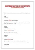 A&P II FINAL EXAM STUDY LATEST 2026 AcTUAL QUESTIoNS AND&NewLine;vERIFIED ANSWERS &lpar;LATEST 2026 &sol; 2027 UPDATE&rpar; A&plus; GRADE 100&percnt;&NewLine;GUARANTEE vERIFIED BY EXPERTS 