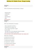 BIOCHEM 210 Module 4 Exam &ndash; Portage Learning &vert; Questions and Correct Answers &vert; A&plus; Graded &vert; Latest Update