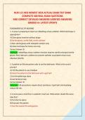 NUR 112 HESI NEWEST 2026 ACTUAL EXAM TEST BANK &vert; 400&plus; Verified Questions & Rationales &vert; NCLEX&reg;-Style Practice for Nursing Fundamentals&comma; Med-Surg&comma; Peds&comma; Maternal-Newborn&comma; Psych & Pharmacology&NewLine;&NewLine;
