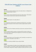 CEBS GBA Exam 2 Questions with 100&percnt; Correct Answers Latest Graded A&plus;