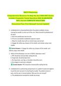 NHCO Phlebotomy &NewLine;Comprehensive Resource To Help You Ace 2026-2027 Exams &NewLine;Includes Frequently Tested Questions With ELABORATED &NewLine;100&percnt; Correct COMPLETE SOLUTIONS  &NewLine;Guaranteed Pass First Attempt&excl;&excl; Current Update&excl;&excl;