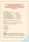 A PACKAGE DEAL FOR NUR 180 2 VERSIONS NEWEST 2026 &vert;VERIFIED QUESTIONS WITH CORRECT ANSWERS AND DETAILED ANSWERS&period;