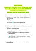 NHCO Phlebotomy  &NewLine;Comprehensive Resource To Help You Ace 2026-2027 Exams &NewLine;Includes Frequently Tested Questions With ELABORATED &NewLine;100&percnt; Correct COMPLETE SOLUTIONS &NewLine;Guaranteed Pass First Attempt&excl;&excl; Current Update