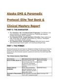ALASKA EMS & PARAMEDIC PROTOCOL TEST BANK &lpar;2026&sol;2027&rpar; &vert; 69&plus; Elite Questions&comma; Distractor Analyses & Clinical Mastery Explanations