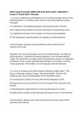 West Coast University NURS 440 Final Exam &lpar;pdf&rpar; &vert; 2026&sol;2027 &vert; Issues & Trends Q&A &vert; Nursing
