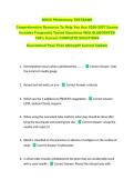 NHCO Phlebotomy TESTBANK  &NewLine;Comprehensive Resource To Help You Ace 2026-2027 Exams &NewLine;Includes Frequently Tested Questions With ELABORATED &NewLine;100&percnt; Correct COMPLETE SOLUTIONS &NewLine;Guaranteed Pass First Attempt&excl;&excl; Current Update&excl;&excl;&NewLine;