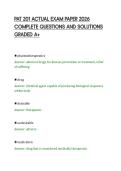 PAT 201 ACTUAL EXAM PAPER 2026&NewLine;COMPLETE QUESTIONS AND SOLUTIONS&NewLine;GRADED A&plus;