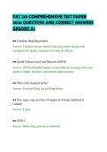 PAT 201 COMPREHENSIVE TEST PAPER&NewLine;2026 QUESTIONS AND CORRECT ANSWERS&NewLine;GRADED A&plus;