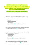 CPL250 Beaker Clinical Pathology Administration &NewLine;Comprehensive Resource To Help You Ace 2026-2027 Exams &NewLine;Includes Frequently Tested Questions With ELABORATED &NewLine;100&percnt; Correct COMPLETE SOLUTIONS &NewLine;Guaranteed Pass First Attempt&excl;&excl; Current Update&excl;&excl;