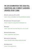 PAT 201 EXAMINATION TEST 2026 FULL&NewLine;QUESTIONS AND CORRECT ANSWERS&NewLine;UPDATED STUDY GUIDE