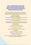 TNCC 9 TH EDITION FINAL ACTUAL EXAM NEWEST VERSION 2026&sol;2027 QUESTION AND CORRECT DETAILED VERIFIED ANSWERS FROM VERIFIED SOURCES RATED A GRADE&period;&NewLine;