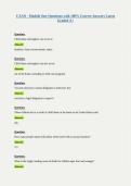 CAAN - Module One Questions with 100&percnt; Correct Answers Latest Graded A&plus;