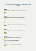 CAAN DCF Exam Questions with 100&percnt; Correct Answers Latest Graded A&plus;