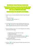 CPL100 Beaker Clinical Pathology Fundamentals &NewLine;Comprehensive Resource To Help You Ace 2026-2027 Exams &NewLine;Includes Frequently Tested Questions With ELABORATED &NewLine;100&percnt; Correct COMPLETE SOLUTIONS &NewLine;Guaranteed Pass First Attempt&excl;&excl; Current Update&excl;&excl;