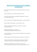 Adult Residential Facility &lpar;ARF&rpar; Practice Questions with Correct Answers 2026 Exam Preparation Guide