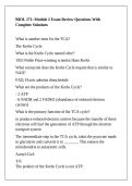 BIOL 271&colon; Module 2 Exam Review Questions With Complete Solutions