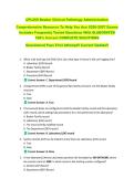 CPL250 Beaker Clinical Pathology Administration &NewLine;Comprehensive Resource To Help You Ace 2026-2027 Exams &NewLine;Includes Frequently Tested Questions With ELABORATED &NewLine;100&percnt; Correct COMPLETE SOLUTIONS &NewLine;Guaranteed Pass First Attempt&excl;&excl; Current Update&excl;&excl;