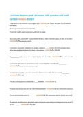 Louisiana Business and Law exam with question and well&NewLine;verified answers 2026&excl;&excl;&excl;