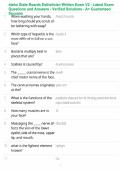Idaho State Boards Esthetician Written Exam V2 - Latest Exam Questions and Answers - Verified Solutions - A&plus; Guaranteed Success
